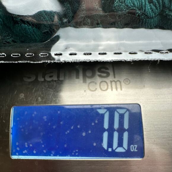 Saylor Dress Womens Medium Green Rosemary Open Back Lace Party Cocktail Holiday - Picture 12 of 12